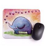 Elefante Burbujas Mouse Pad