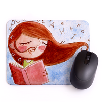 Letras Imaginacion Mouse Pad