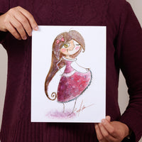 Vestido Lindo Lamina Mediana